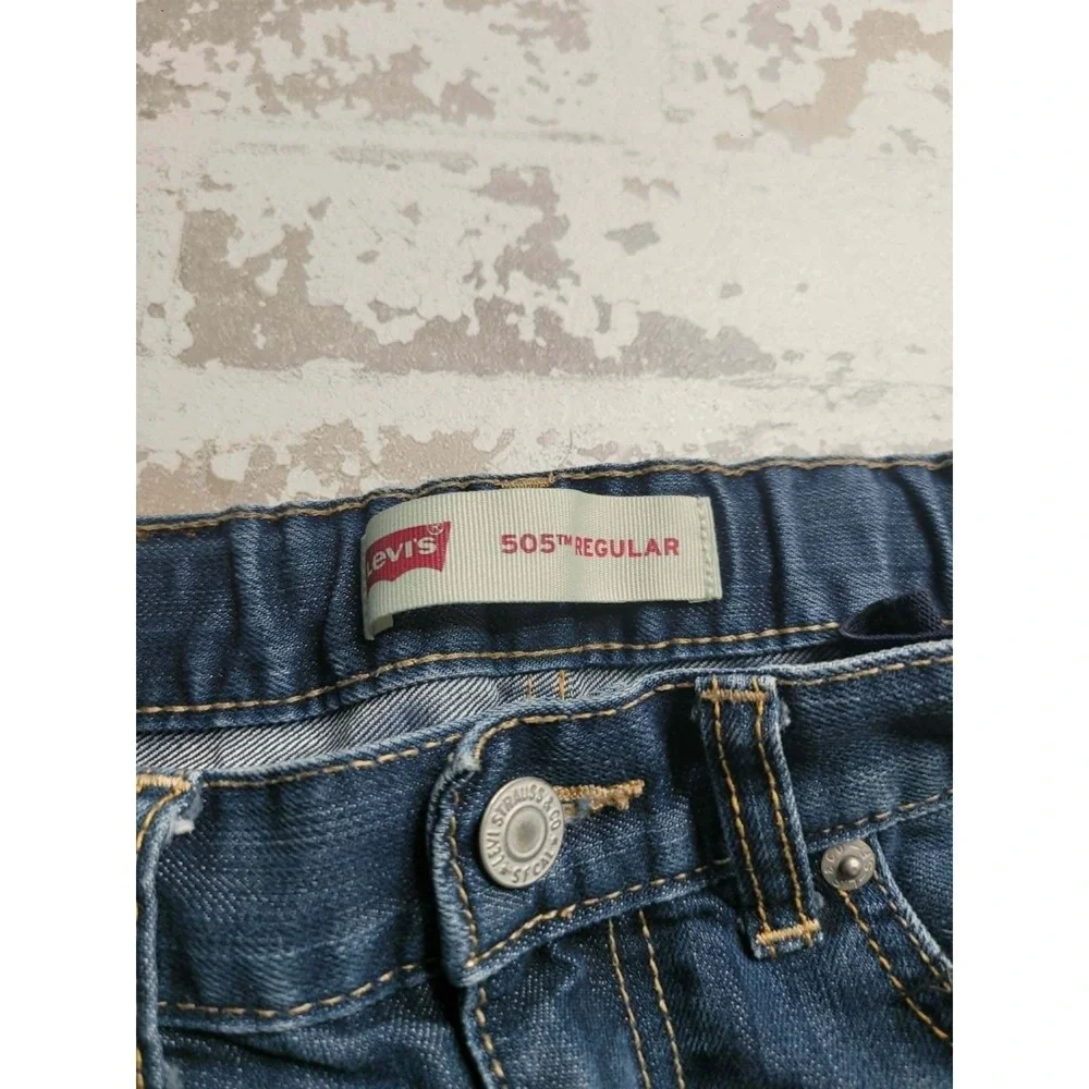 Levi's 505‎ Boy's Denim Jeans 10 Regular 25x25 Adjustable Waist